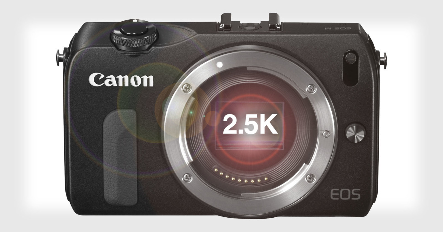 The Original Canon EOS M Can Shoot 2 5K Raw Video with Magic Lantern