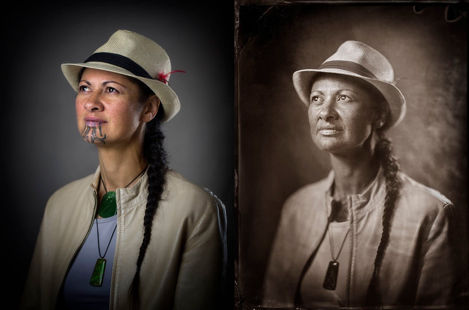 Wet Plate Photography Makes Tattoos Disappear | PetaPixel