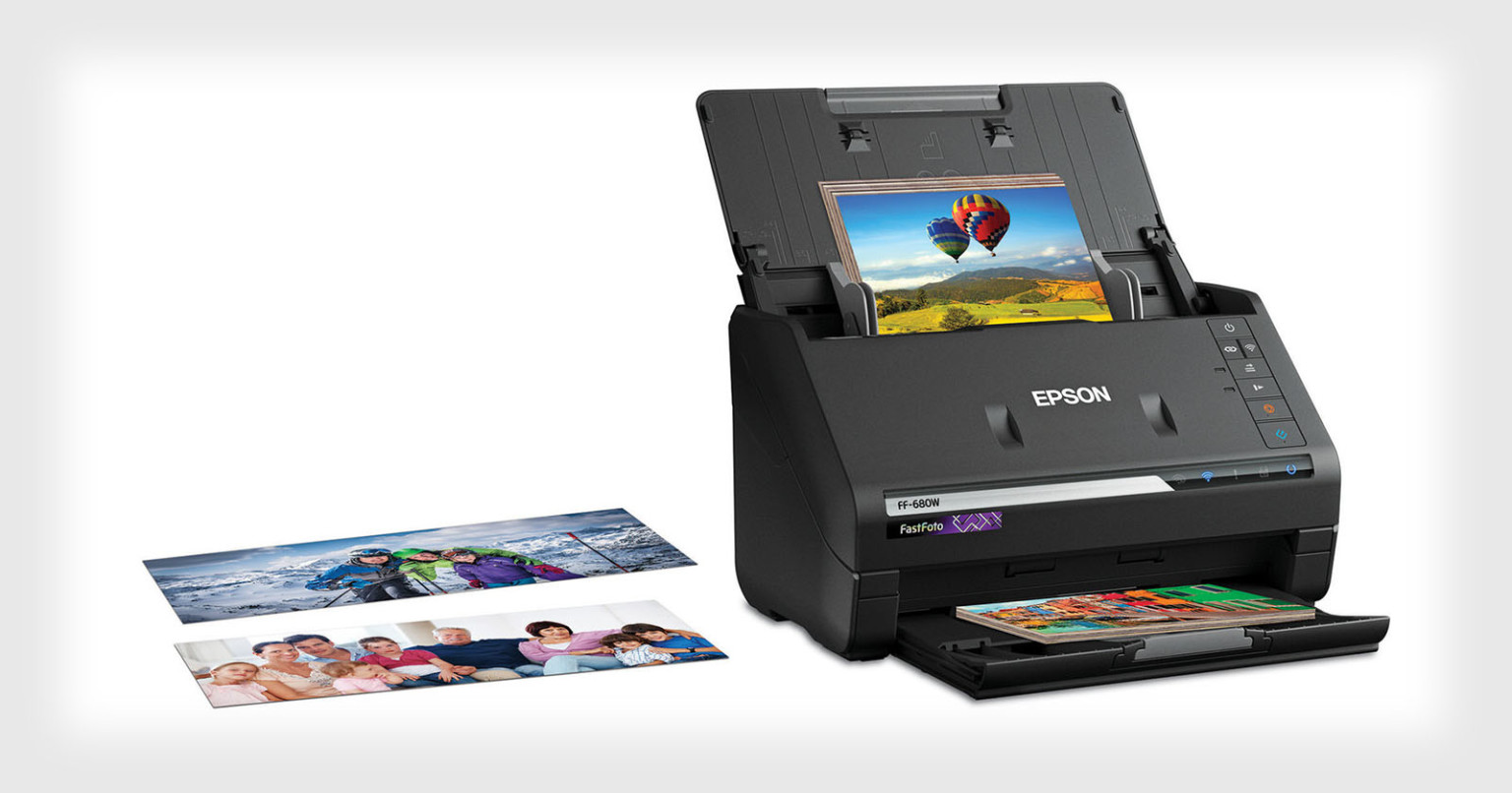 Epson FastFoto FF-680W: The World's Fastest Personal Photo Scanner