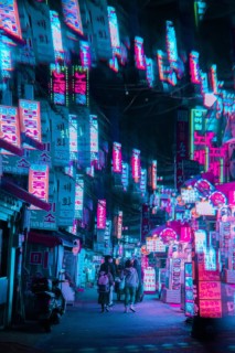 Photos of Tokyo and Seoul Shot Using a Fractal Lens | PetaPixel