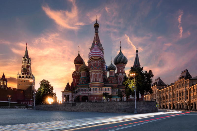 Moskova'nın Zamanla Harmanlanmış Kompozit Fotoğrafları! Fotoğraf Haber