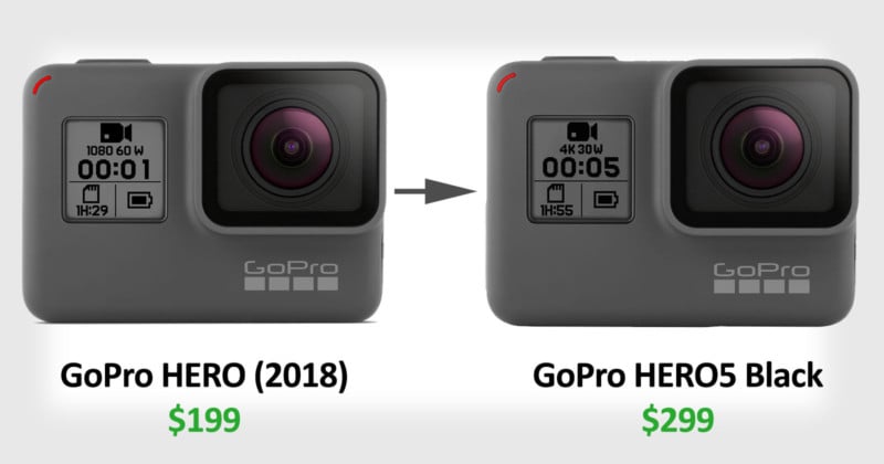 The GoPro HERO is Actually a HERO5 with 'Crippled Firmware 