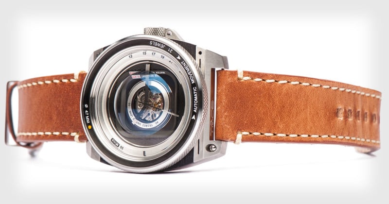 Camera inspired watch on sale