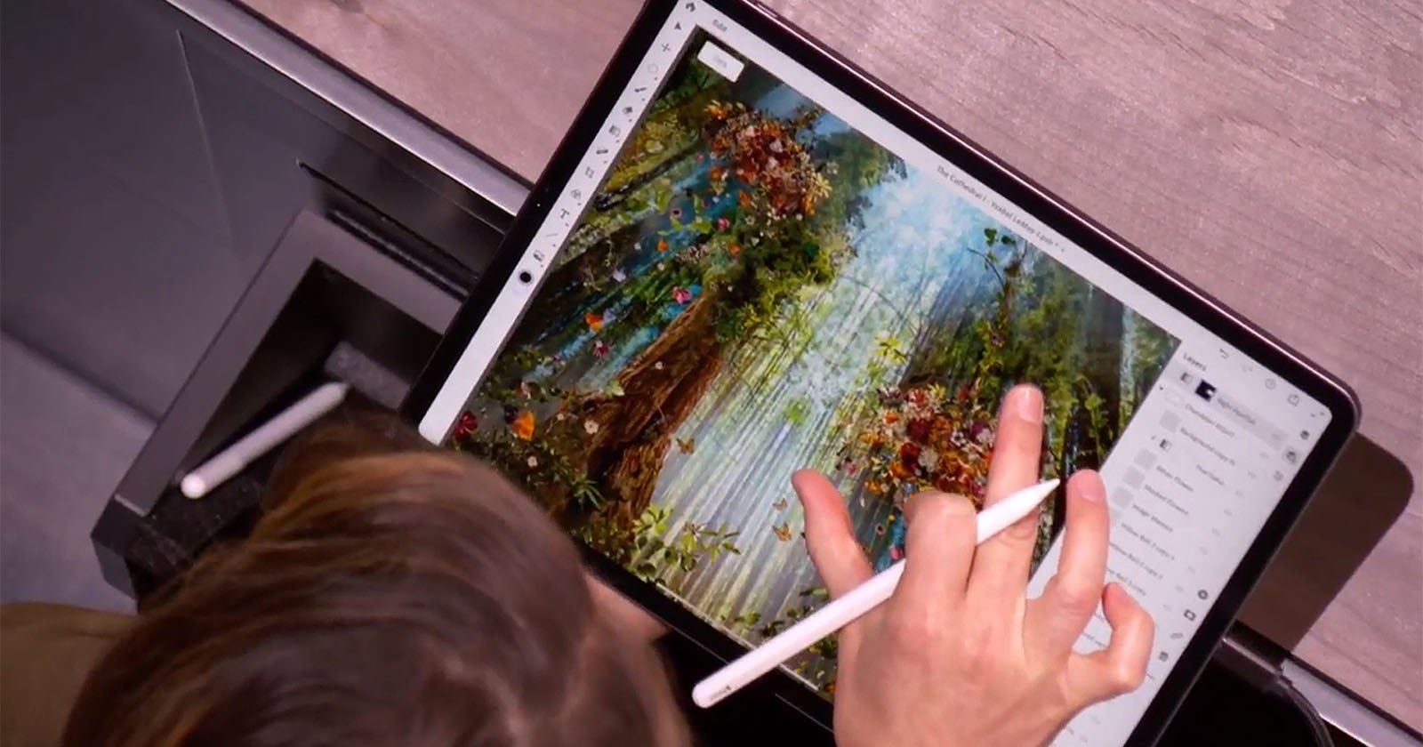 Apple's New iPad Pro Can Edit a 3GB .PSD File in Photoshop with Zero