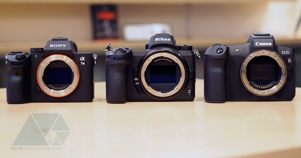 Zoeken Veilig Moskee Here's the Sony a7 III, Nikon Z7, and Canon EOS R Side-by-Side | PetaPixel