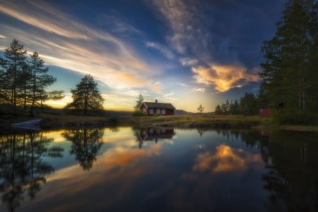 Photographing the Same Red Cabin Over the Years | PetaPixel