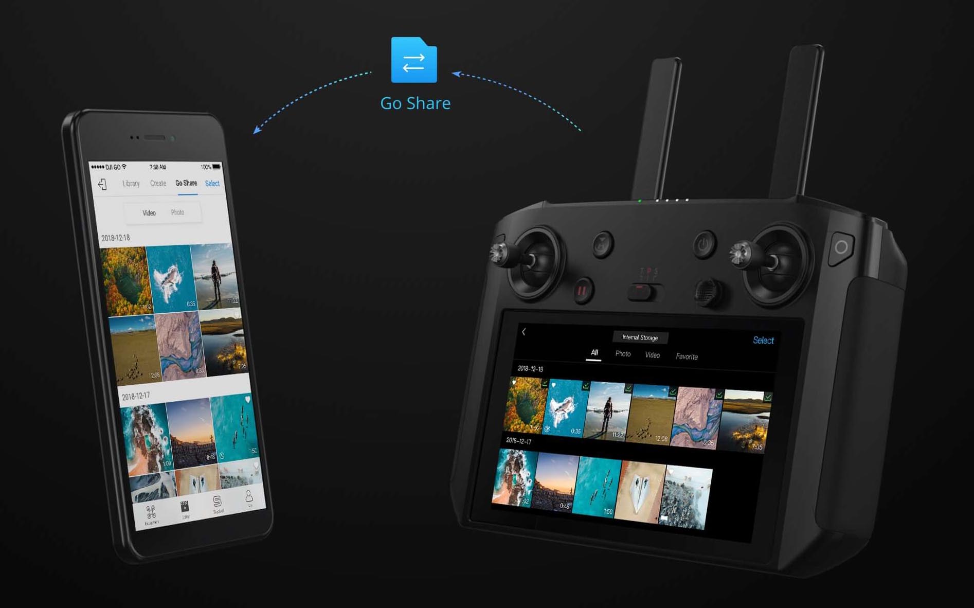 DJI's New Smart Controller Remote Has a Built-In 5.5" Display | PetaPixel