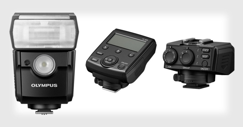 Olympus Unveils New Wireless Flash, Commander, and Receiver