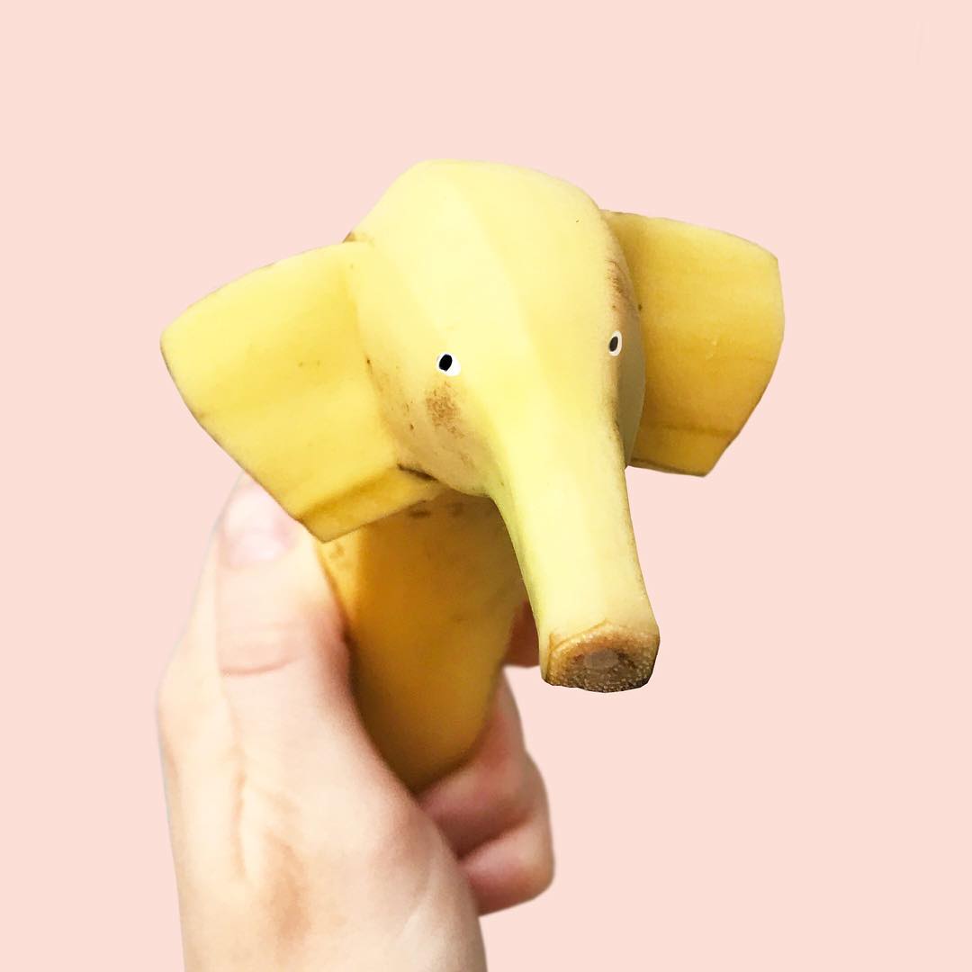 Слон из банана сплитлс