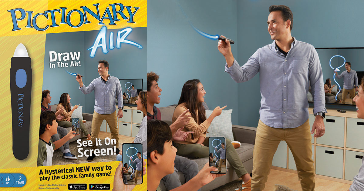 Pictionary Air is Light-Painting Turned Into a Game