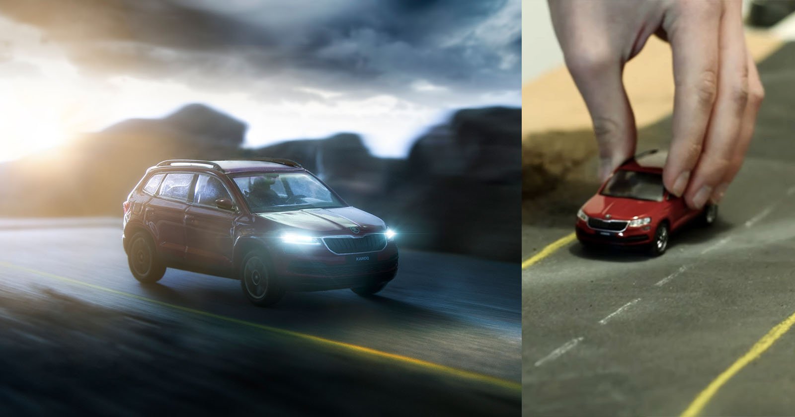 These Car Ads Were Shot with Toy Cars