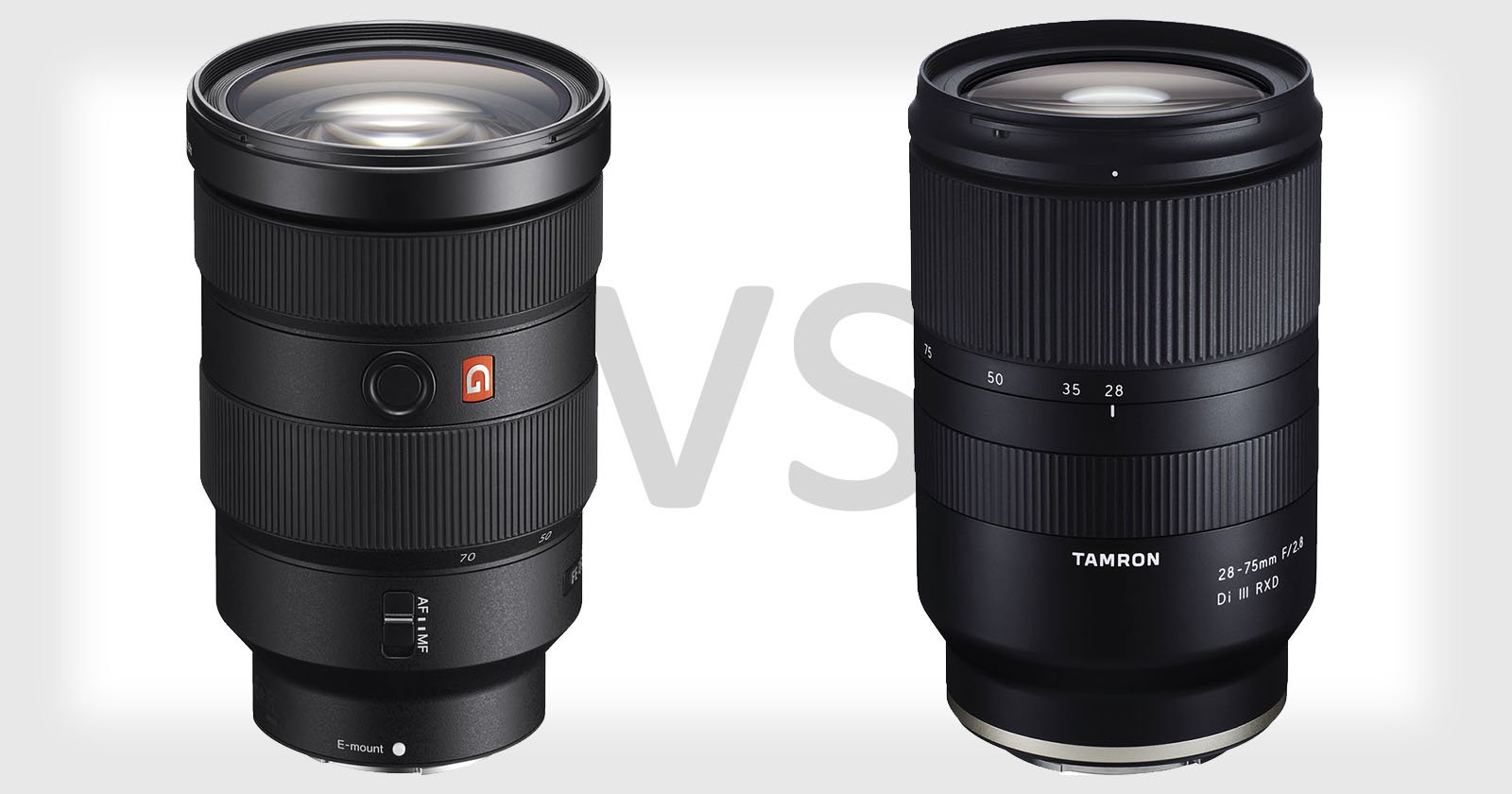 $2,200 Sony FE 24-70mm f/2.8 GM vs $880 Tamron 28-75mm f/2.8 