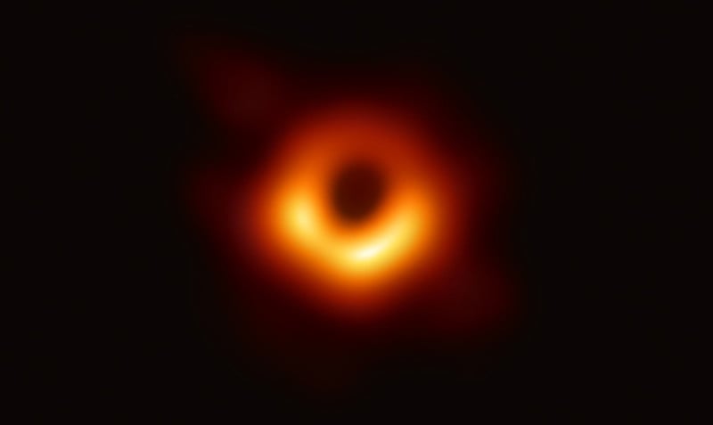 The first ever photograph of a black hole