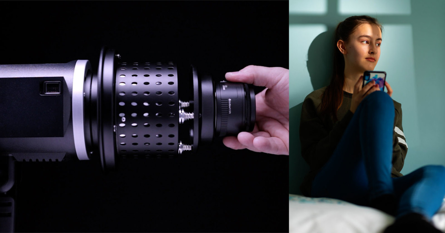 Creative Lighting Using an Optical Snoot | PetaPixel
