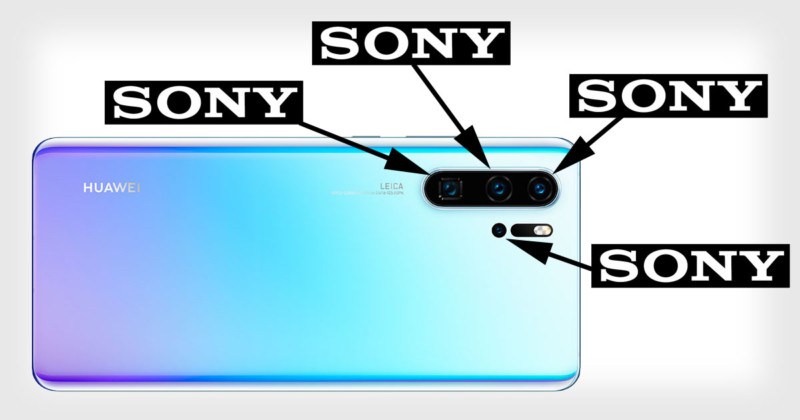 huawei sony camera