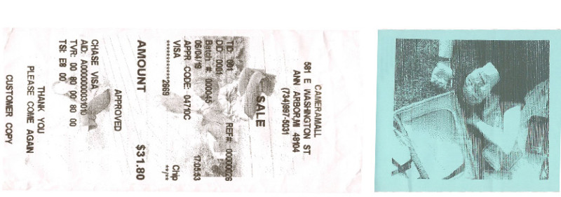 This Fun Black & White Instant Camera Prints Photos on Receipt Paper ...