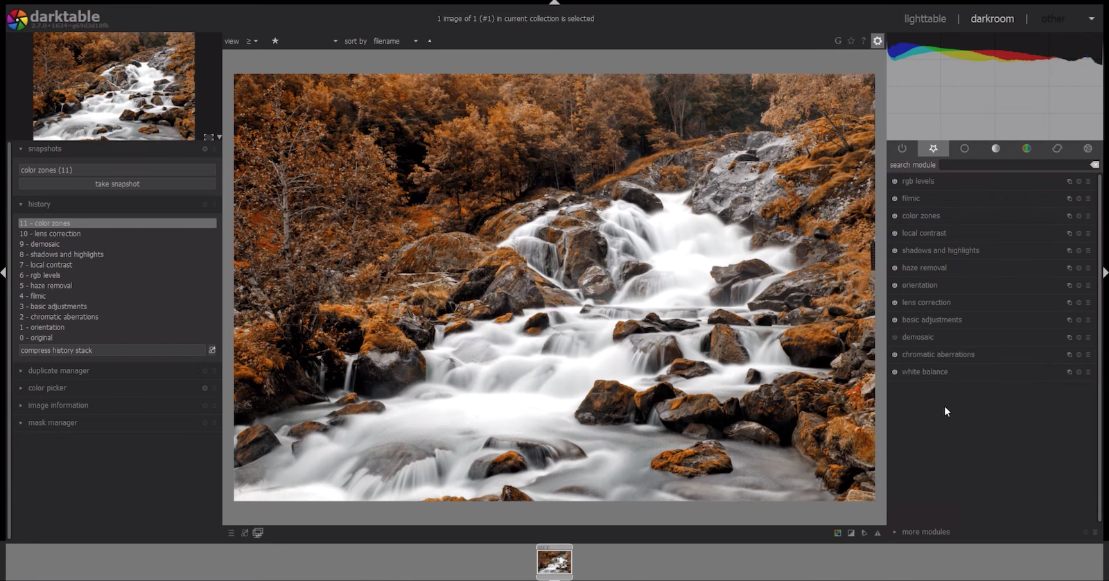 gimp darktable tutorial