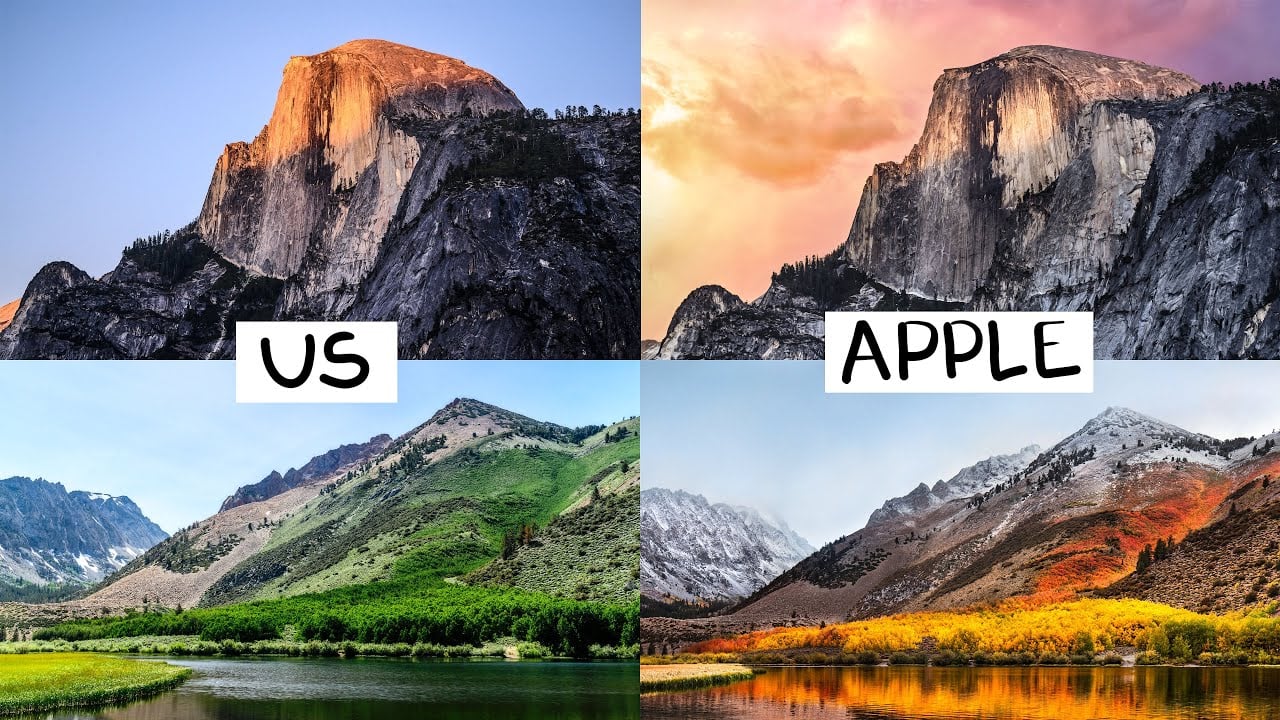 mac os screensaver beautiful photos