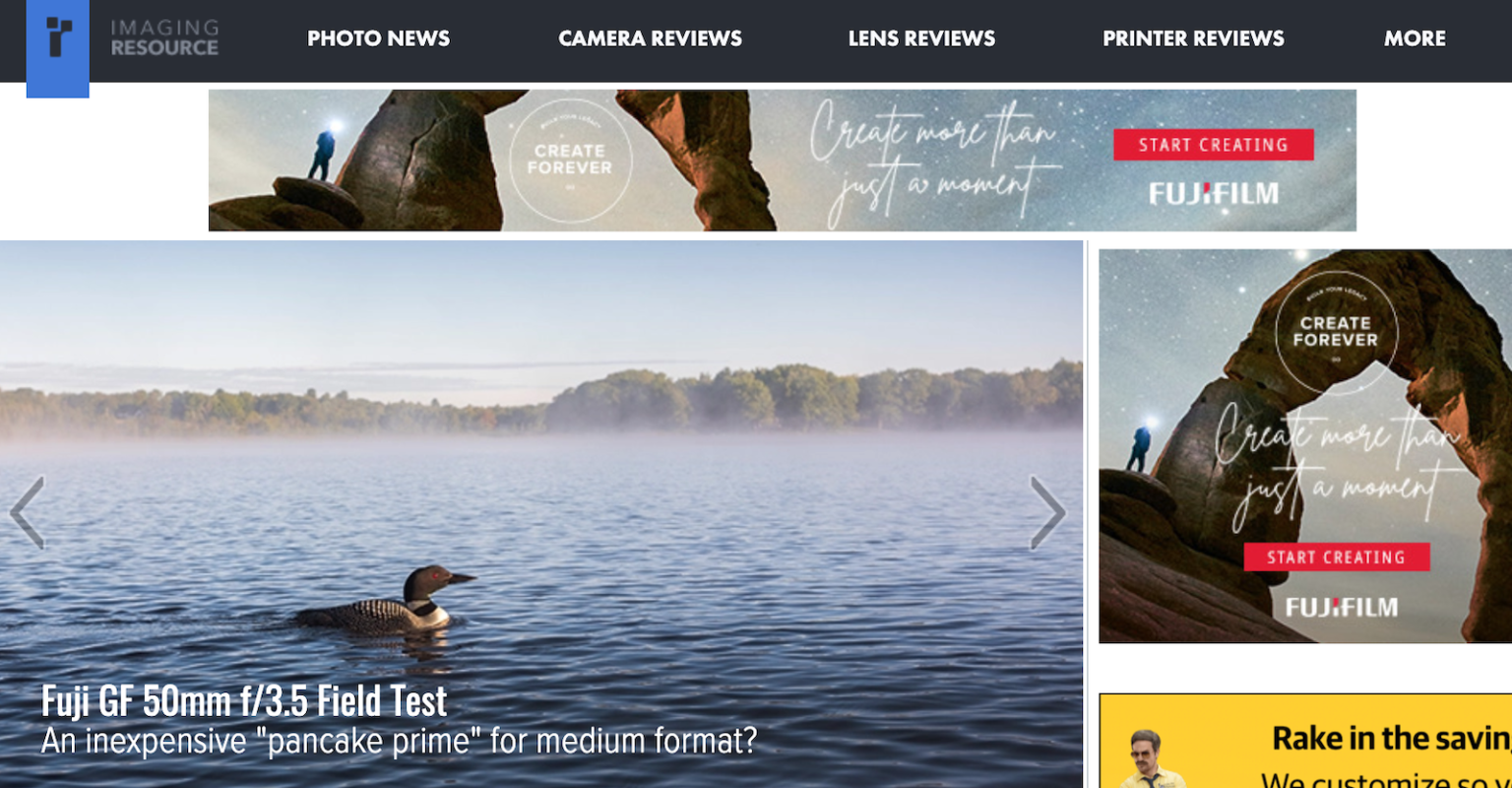 Respected Camera Review Website Imaging Resource is Shutting Down ...