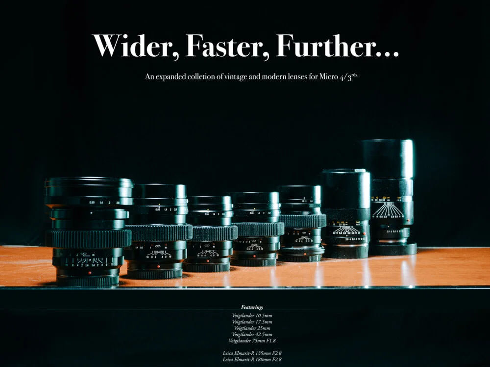 Photographer Recreates Vintage Lens Ads with His Own Glass | PetaPixel