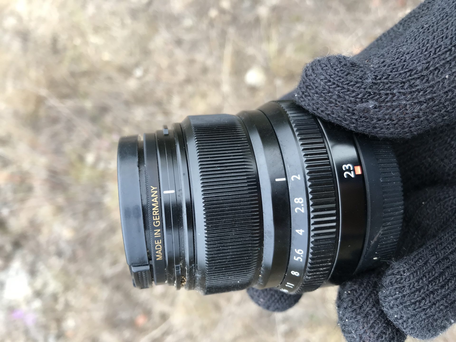 Fuji Lens Rained on and 'Baked' in the Wilderness for 4 Months