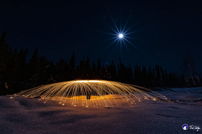 FCS 1  D4S9828 800x533 - Drone Photos Capture Spinning Steel Wool from a Cool New Per...