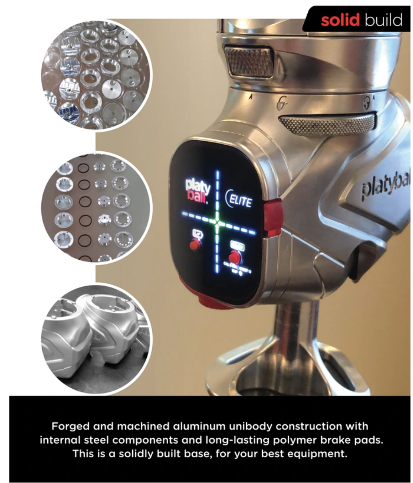 The Platyball is a 'Next Level' Tripod Head with an LED Level and No