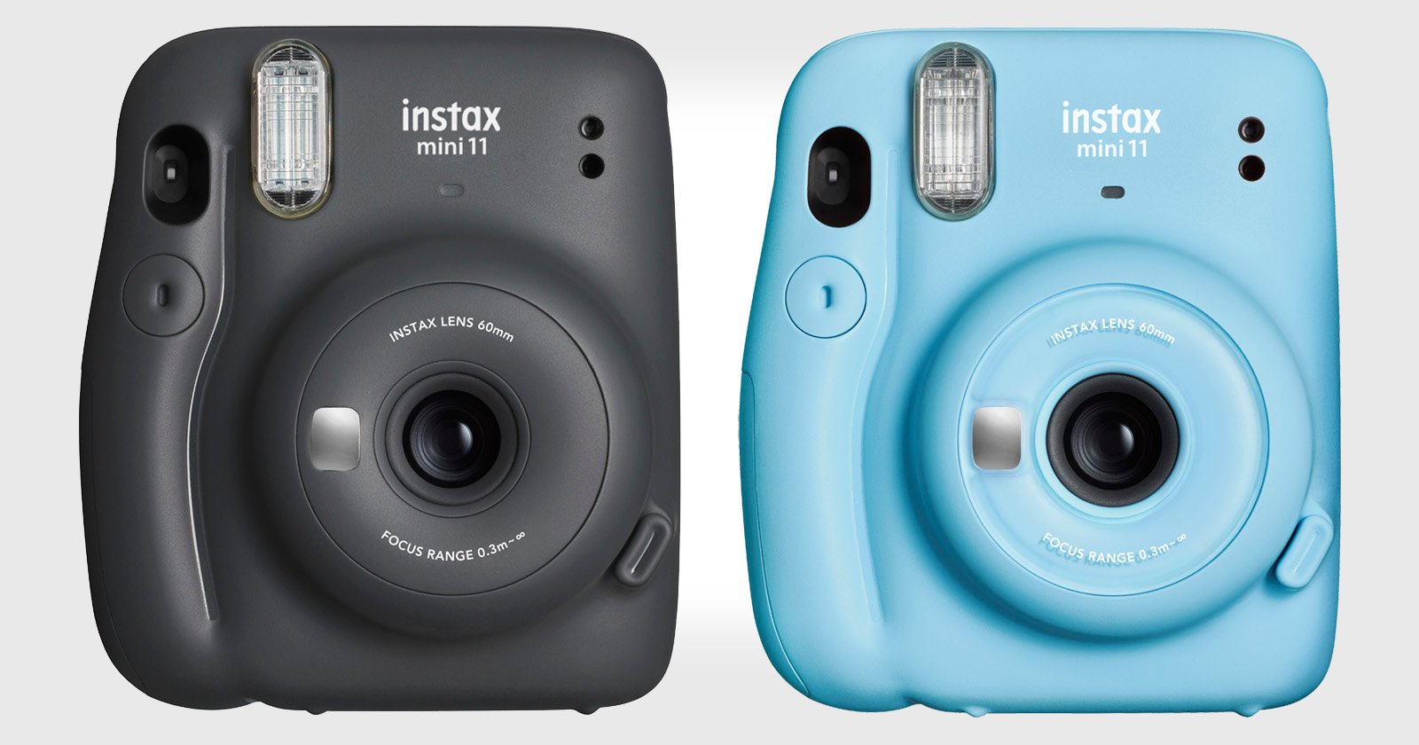 New Style Fujifilm Instax Mini 11 Instant Camera Blush Pink / Sky Blue /  Charcoal Gray / Ice White / Lilac Purple 5 Colors