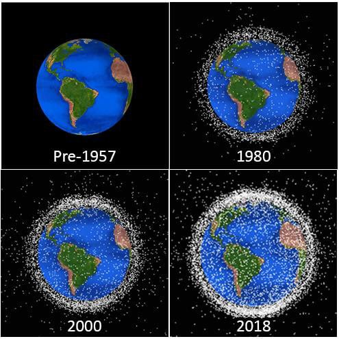 satellite satellites wreak havoc orbit astrophotography debris orbital