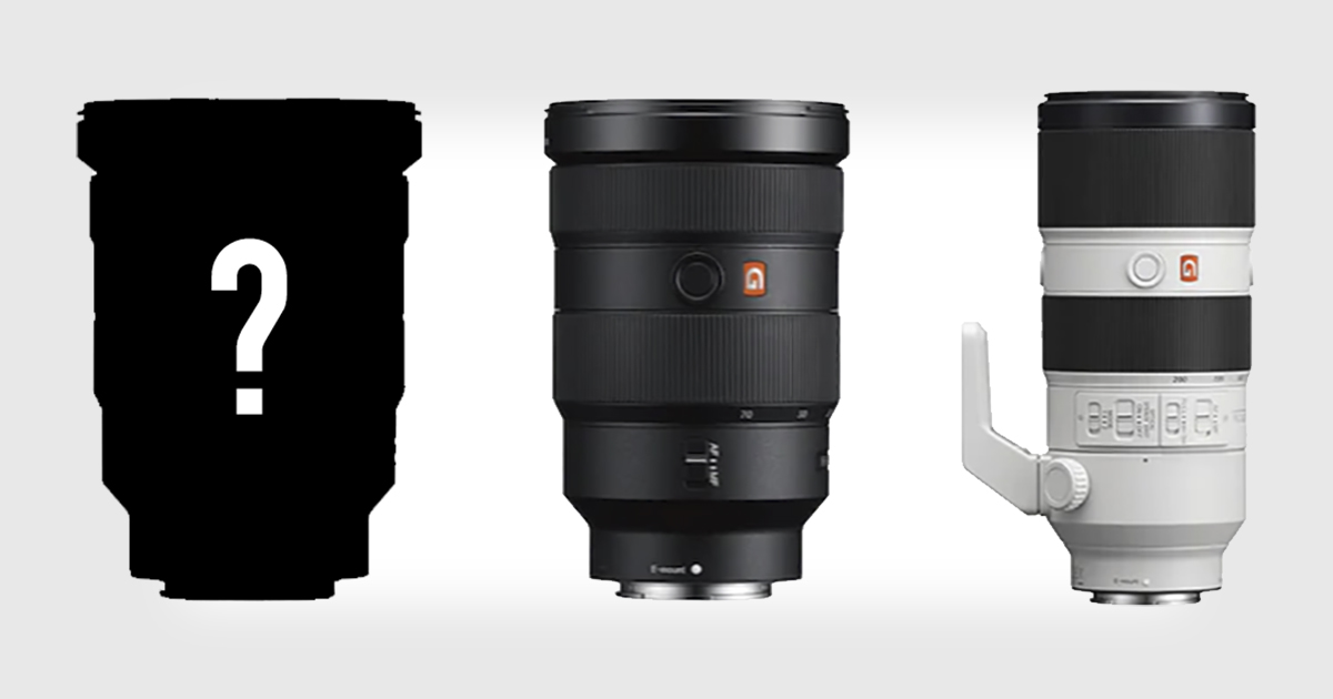 sony e mount holy trinity