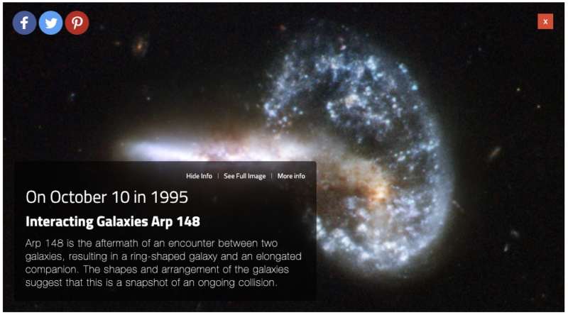 Did 2007 your what see birthday on hubble What did