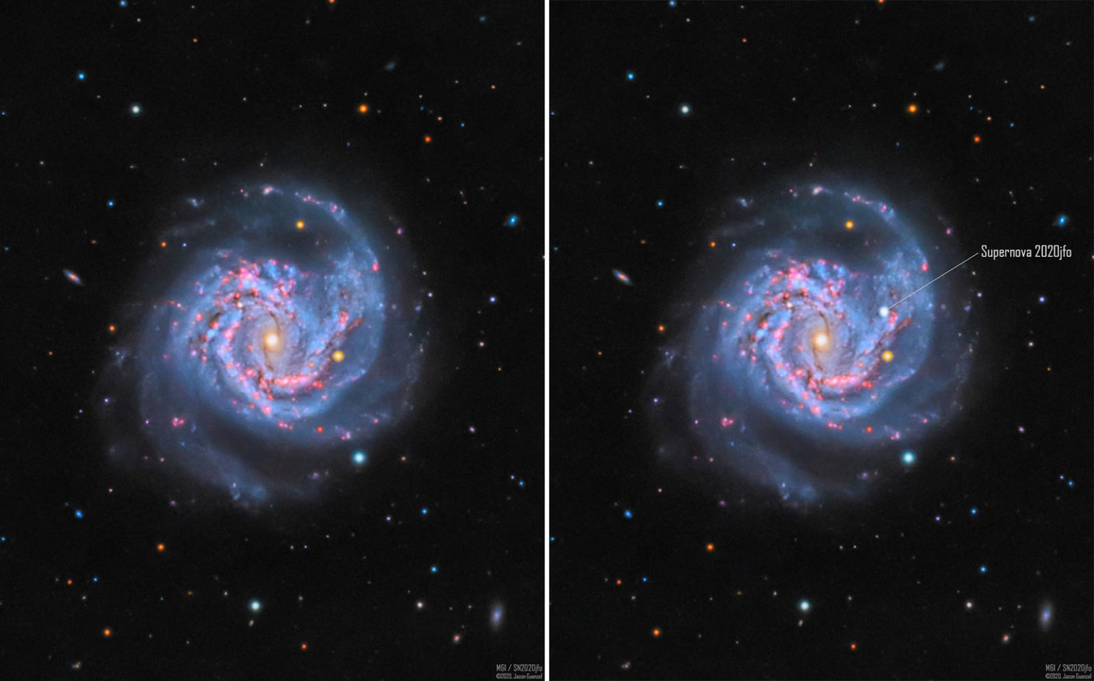 Photographer Captures Star Exploding in Before-and-After Photos | PetaPixel