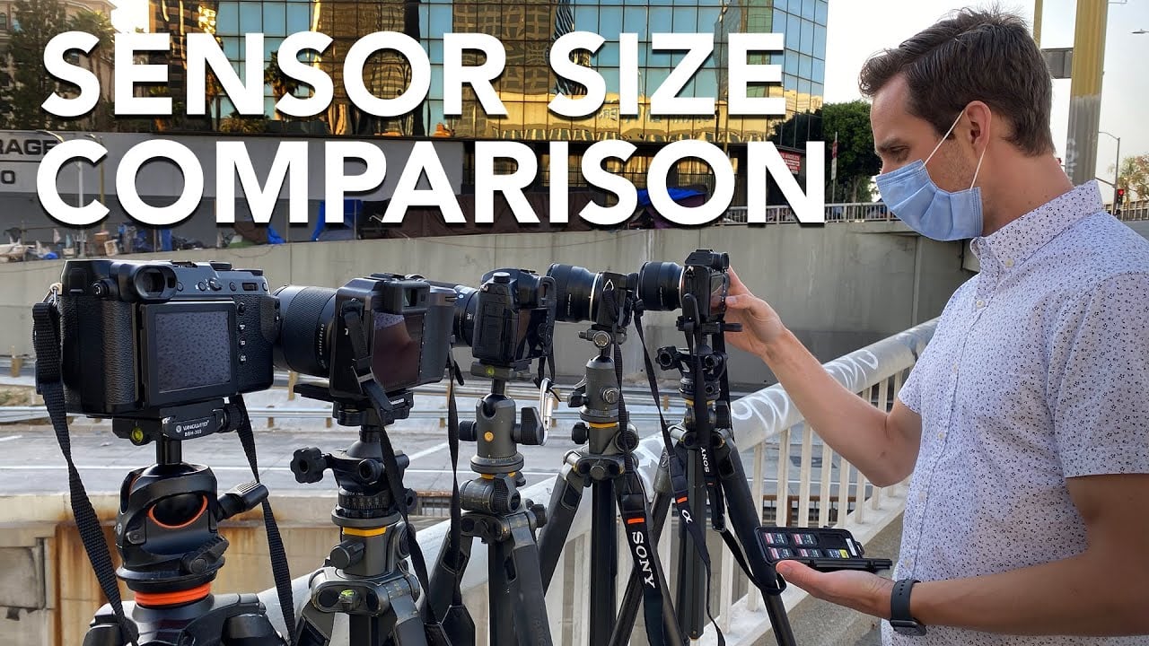 micro four thirds vs full frame sensor size
