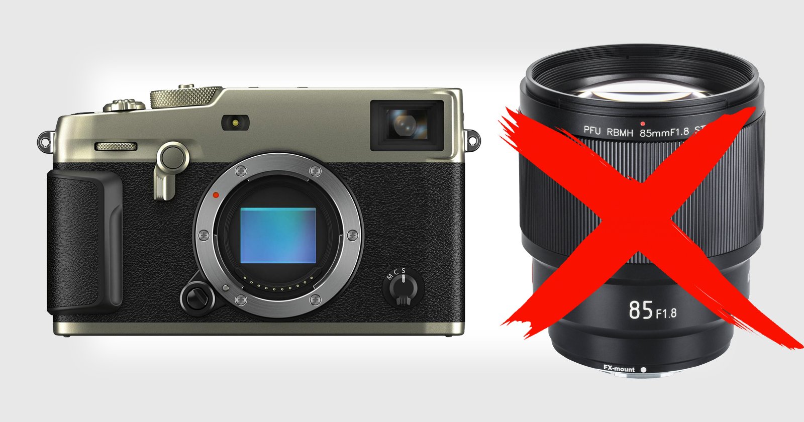 Viltrox Warns that Some of Its Lenses Can Damage the Fuji X-Pro3