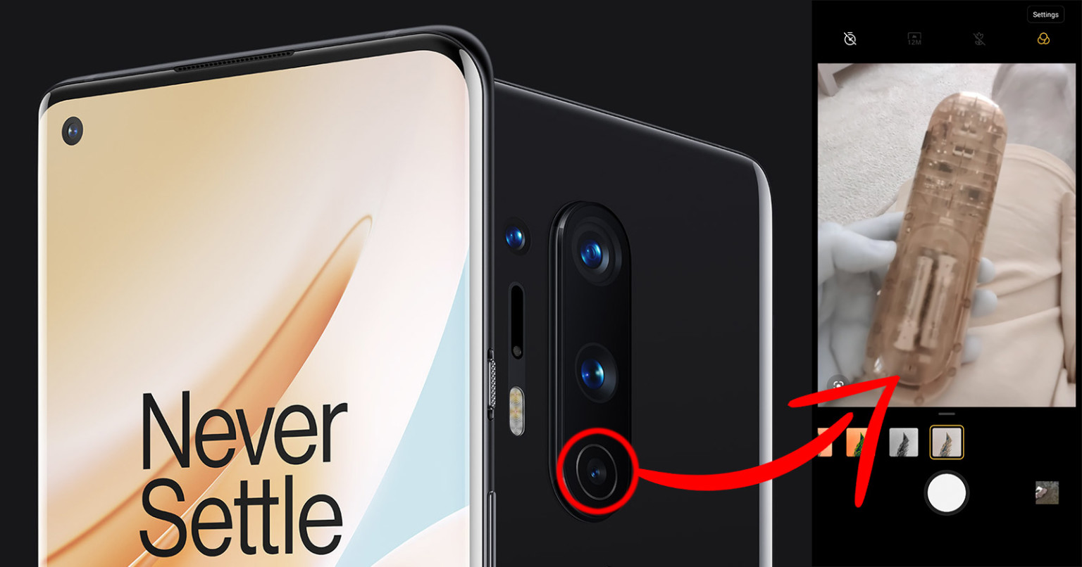 The OnePlus 8 Pro's Infrared Camera Can See Through Plastic and More