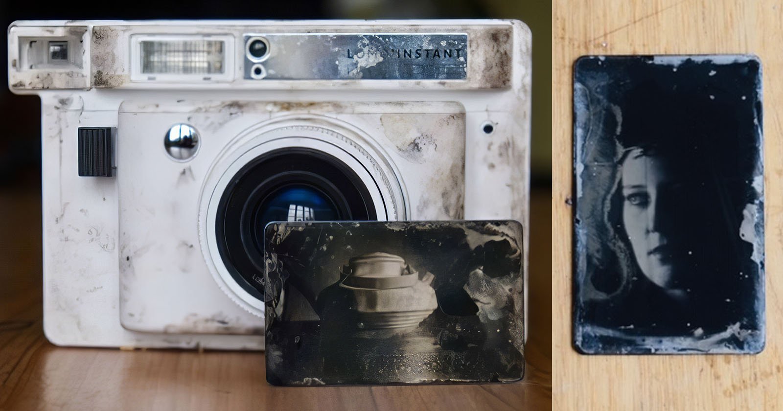 Photographer Converts Instax Camera to Shoot Tiny Wet Plate Photos