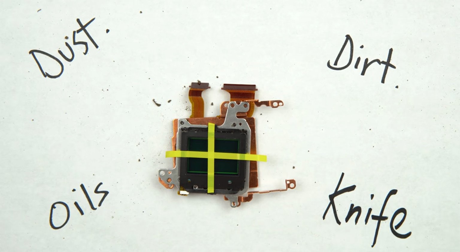 How ScratchProof is a Camera Sensor? PetaPixel