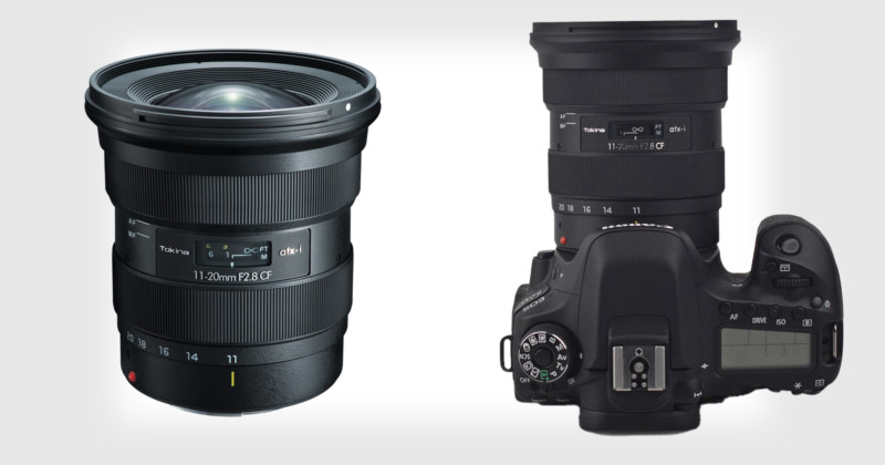 Tokina Unveils New 11-20mm f/2.8 Zoom Lens for Crop Sensor 