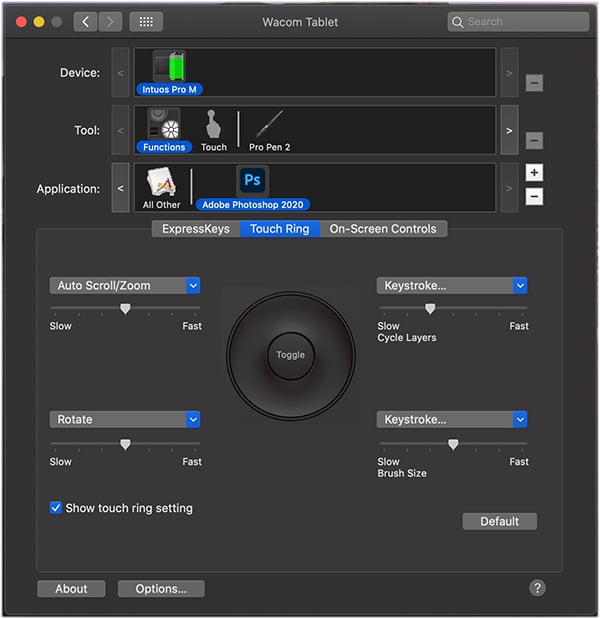 wacom tablet vs mouse photoshop