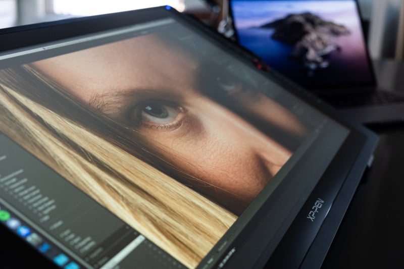 XP-Pen Artist Pro 24 Review: Editing Photos on a 24-Inch Pen