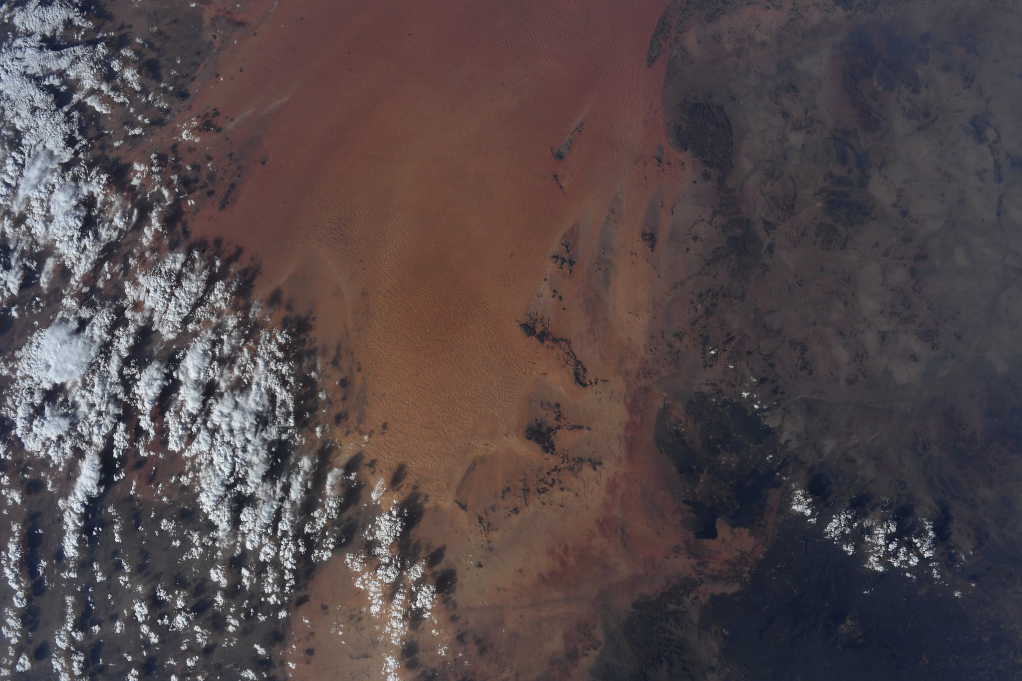 Аравийское море снимок из космоса
