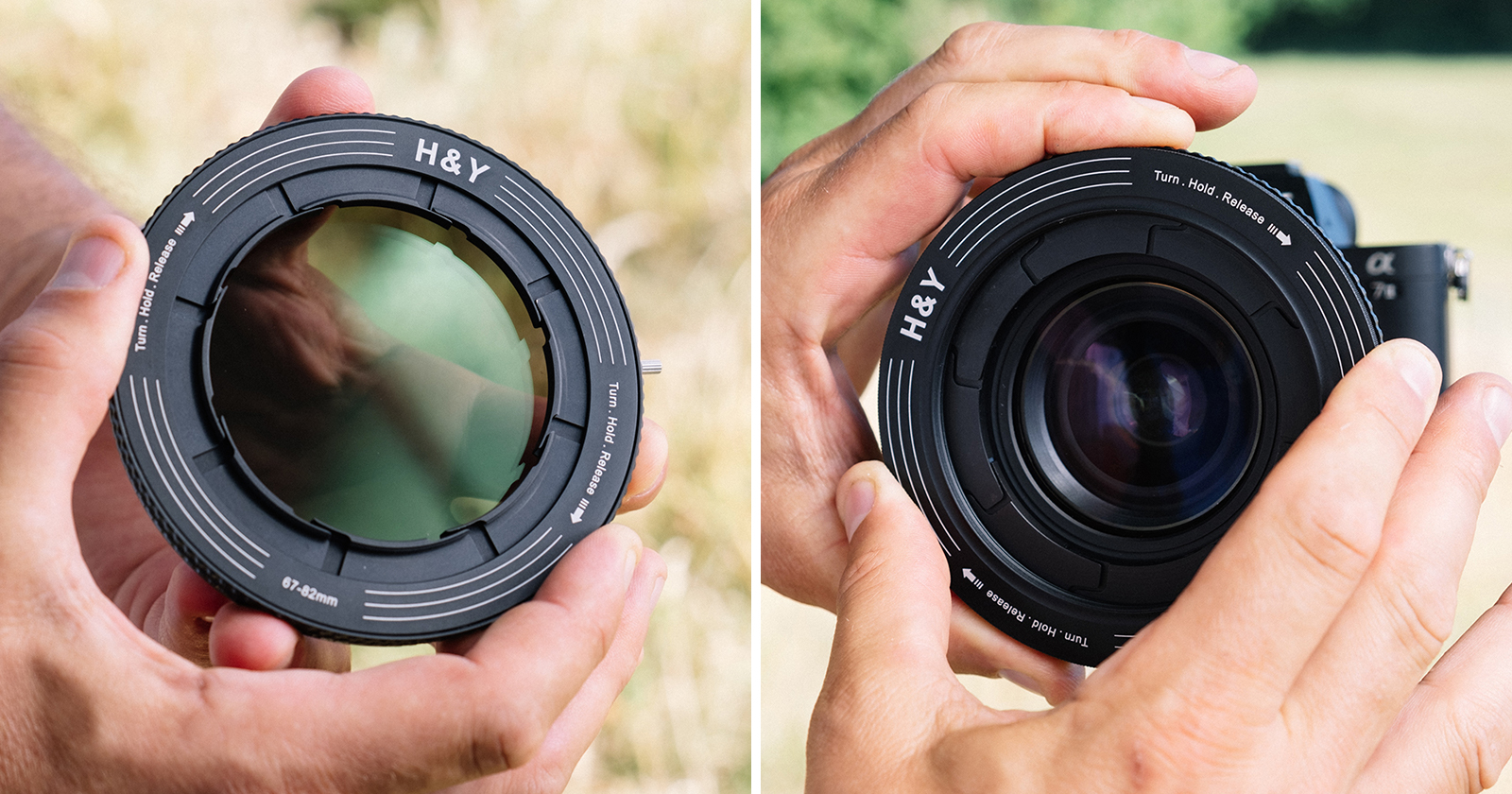 The REVORING is a Variable Step-Up Ring that Works with All Your Lenses