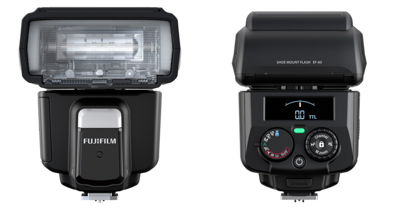 Fujifilm Unveils EF-60 Speedlight and EF-W1 Wireless Trigger 