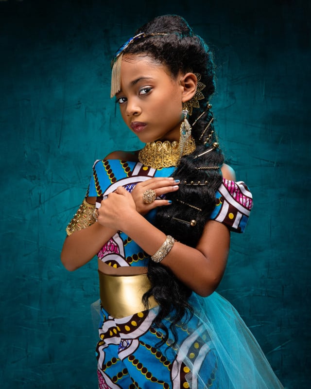 Photo Shoot Features Black Girls as Disney Princesses