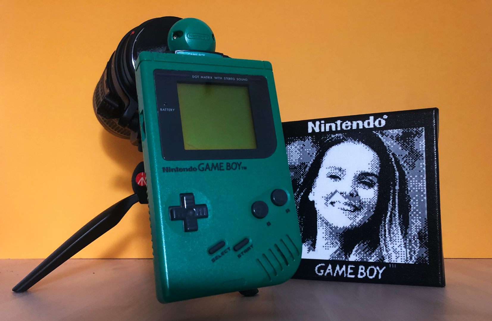 This Guy Mounted a 70-200mm Lens on His Game Boy Camera for Portraits