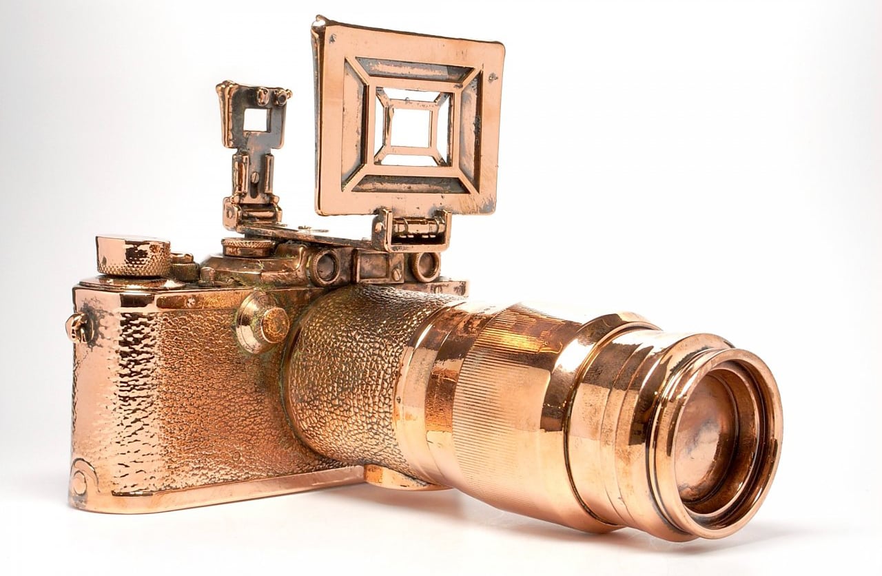 This Camera Store is Selling 'Copper Plated' Leica Cameras as Art