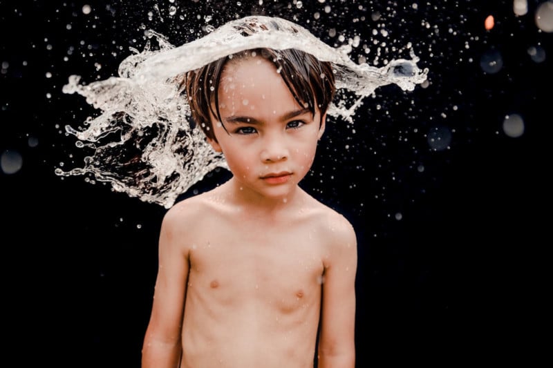 How to Shoot 'Water Hat' Portraits On the Cheap