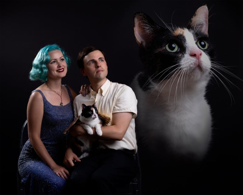 1980s-style Portraits of Pets and Their Humans | PetaPixel