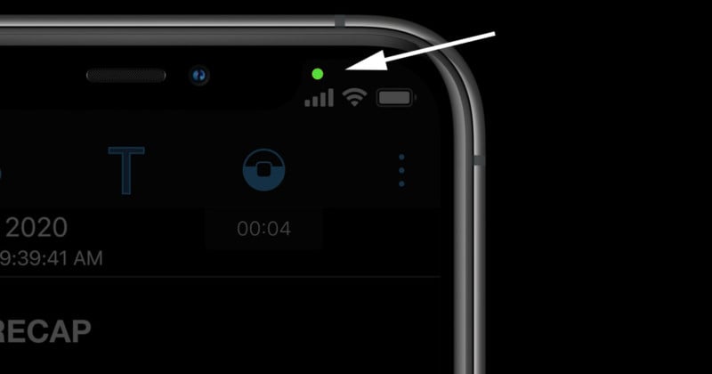 Your iPhone Has a Green Dot in iOS 14, Your Camera May On You | PetaPixel