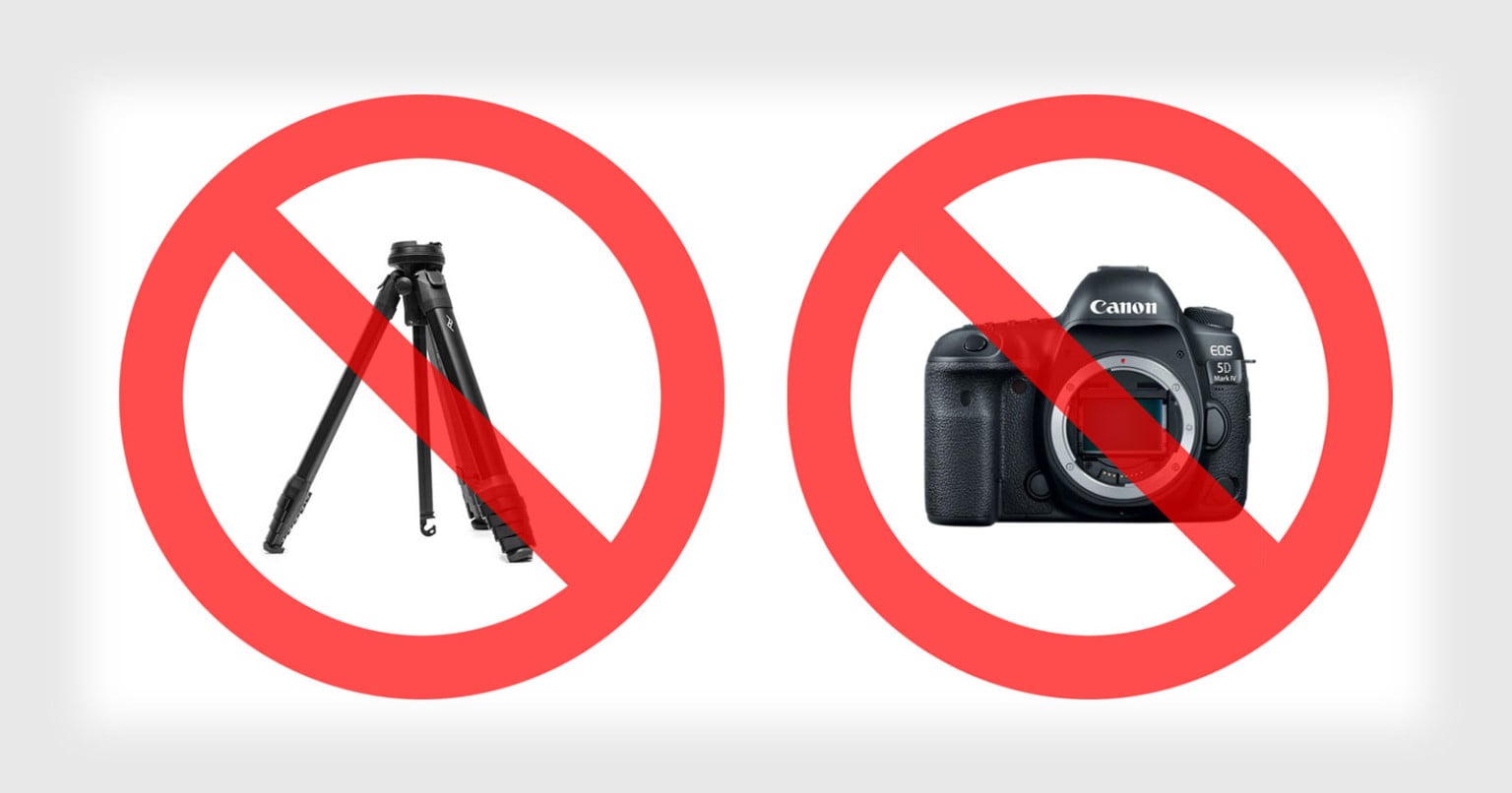Resetting The Rules: 'Sorry, No Tripod' and 'Pro Cameras Not Allowed ...